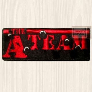 The A - Team With Bullet Holes Logo Patch Tv Series Mr T Baracus Van Embroidered