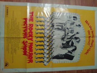 The Rocky Horror Picture Show 1975 27x41 1 Sheet Movie Poster Style A&b