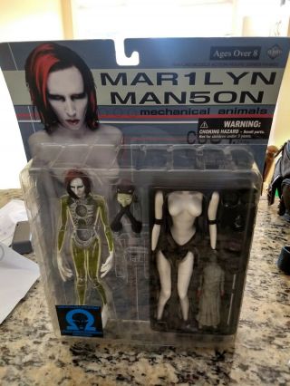 Marilyn Manson Mechanical Animals Action Figure Fewture Models Fa - M02