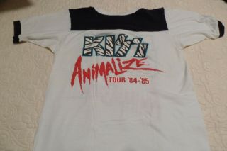 Kiss Animalize Tour Shirt