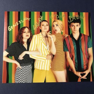 The Regrettes Full Band Signed 8x10 Photo Autographed Very Rare Lydia Night