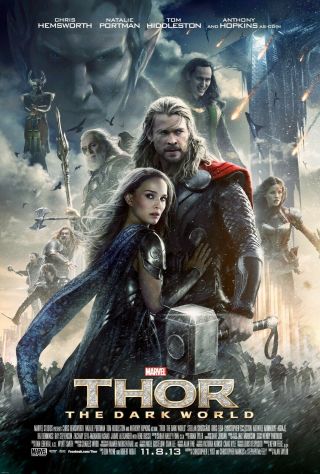Thor: The Dark World Theatrical Movie Poster (27x40) Ds