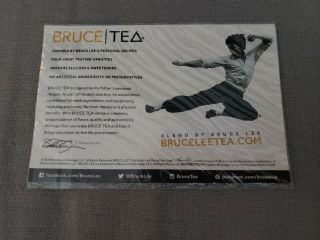 Bruce Lee Bruce Tea Promo Card Very Rare