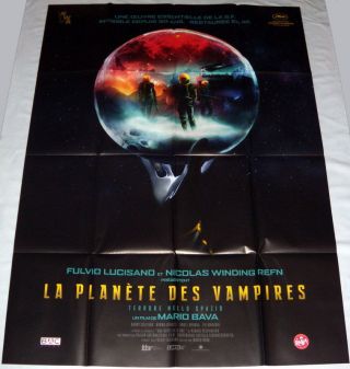 Planet Of The Vampires Mario Bava Horror Space Large French Poster Reissue 2016