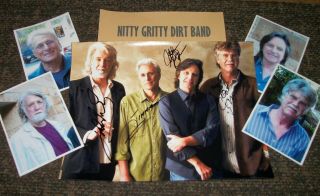 Nitty Gritty Dirt Band Autographed Photo & Photos - Real Collectible