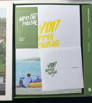 BTS Summer Package 2017 Vol.  3,  Gifts 2
