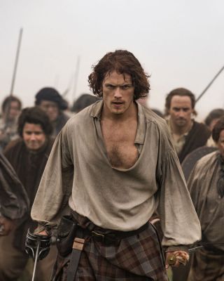Outlander - Sam Heughan Jamie Fraser 1 Rare 8x10 8 X 10 Photo Picture 202a