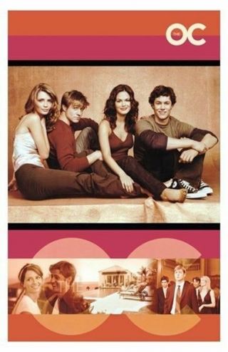 Warner Brothers Television Show The Oc Group Poster 22x34 Fast