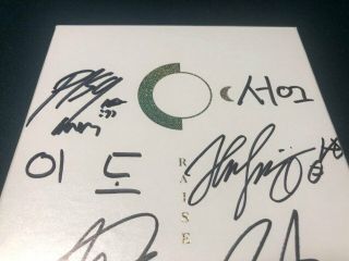 ONEUS Album Autograph ALL MEMBER Signed PROMO ALBUM KPOP 2 - 4 2