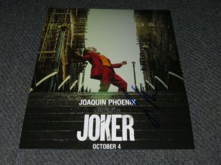 Joaquin Phoenix Signed 8x10 Photo Joker Movie Pose 2