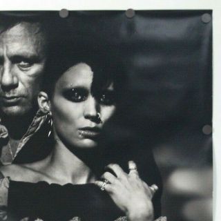 The Girl with the Dragon Tattoo 2011 Double Sided Movie Poster 27 x 40 3