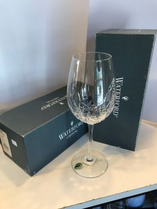 Waterford Crystal Lismore Essence Red Wine Goblet 142823 10 1/2” Set / 2