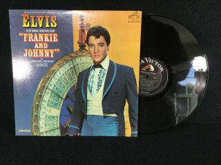 Vintage Rare Elvis Presley Promotional Use Only Lp Record Album Frankie & Johnny