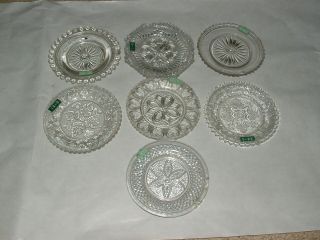 7 Eapg Cup Plates,  1800 