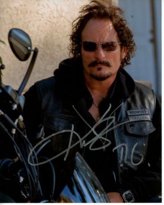 Kim Coates Signed Autographed Sons Of Anarchy Tig Photo