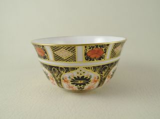 Old Imari By Royal Crown Derby Porcelain Open Sugar Bowl