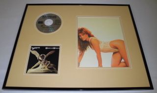Tawny Kitaen Framed 16x20 Whitesnake Saints & Sinners Cd & Photo Display