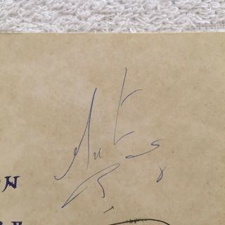Jethro Tull Crest Of A Knave Autographed Tour Book 7