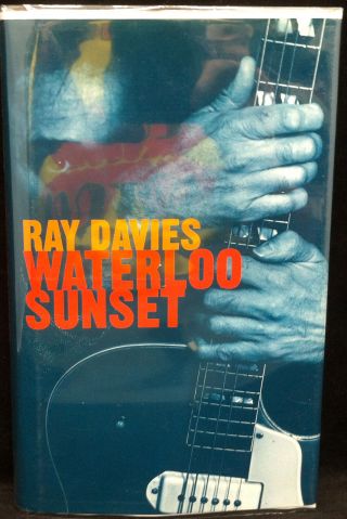 Ray Davies Kinks Waterloo Sunset 1997 Autographed Signed Book