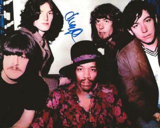 John Mayall Real Hand Signed 8x10 " Photo 1 Autographed W/ Jimi Hendrix