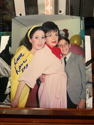 Judy Garland Signed Photo Of Lorna Luft The Wizard Of Oz