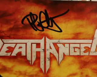 Death Angel - Live in San Francisco Vinyl LP fully signed // Exodus Testament 6