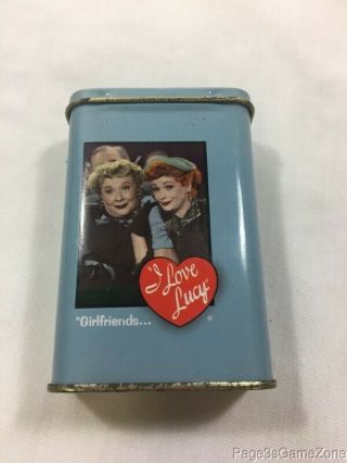 I Love Lucy Collectors Tin And State Fact Cards