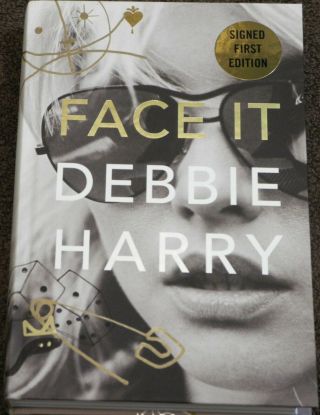 DEBBIE HARRY SIGNED Face It Book BLONDIE Autographed 1ST EDITION 6