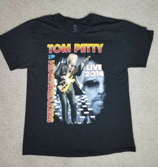 Authentic Tom Petty Tour T Shirt 2014 The Heartbreakers Usa Steve Winwood Medium