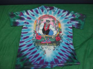 Grateful Dead Shirt T Shirt Vintage 1992 Las Vegas Casino Dice Slots Tie Dye Lg