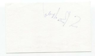 Sergei Bodrov Signed 3x5 Index Card Autographed Signature Russian Film Director 2