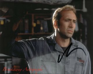 Nicolas Cage Signed 8x10 Photo Proof Autographed Gone In 60 Seconds