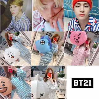 Bts Bt21 Official Authentic Goods Pajamas By Hunt Innerwear With Tracking Number