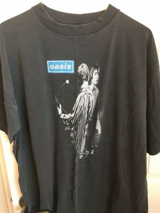 Oasis Vintage Xl Shirt Vintage Noel Liam Gallagher Uk Indie Clothing Creation