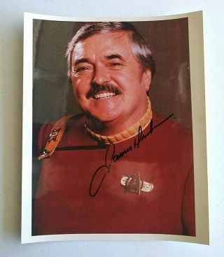 Autograph Of James Doohan " Scotty " On Star Trek