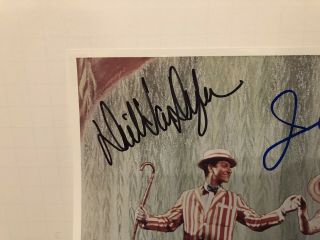SIGNED Julie Andrews Dick Van Dyke Mary Poppins 8x10 Photo Some Bending To Photo 3