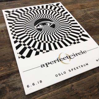 A Perfect Circle AP edition poster Oslo Norway Tool Maynard 2