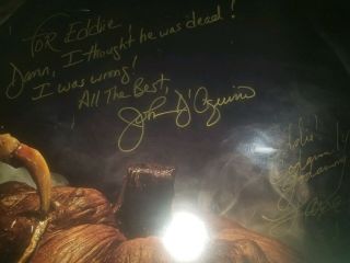 Pumpkinhead Signed Poster John D - Aquino Lance Henriksen 5