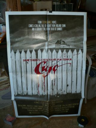 Cujo,  Orig 1 - Sh / Movie Poster (dee Wallace) - 1983 / Stephen King