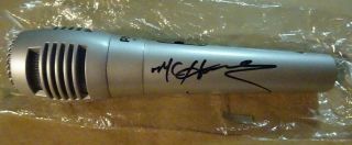 Signed MC HAMMER Autographed Microphone American Hip Hop Rap BECKETT 3