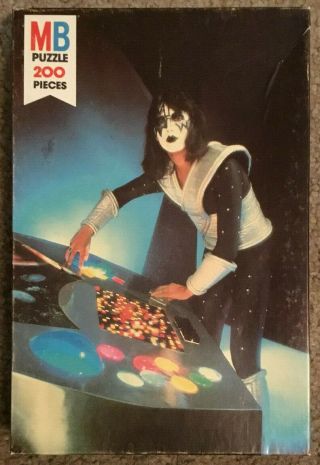 Kiss Official Aucoin 1978 Ace Frehley Puzzle By Milton Bradley Ex Cond - Complete
