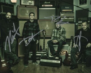 Clutch Band Real Hand Signed Photo 2 Autographed By All 4