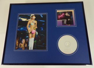 Miley Cyrus 16x20 Framed Bangerz Cd & Photo Display