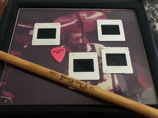 Fleetwood Mac 35mm Slides,  Autographed Lp,  Guitar Pick,  Drumstick,  8x10 Signed P