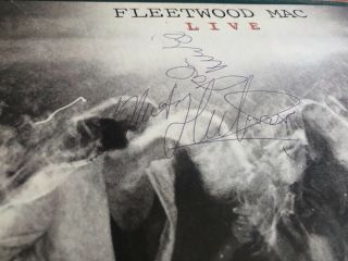 FLEETWOOD MAC 35MM SLIDES,  AUTOGRAPHED LP,  GUITAR PICK,  DRUMSTICK,  8x10 SIGNED P 2