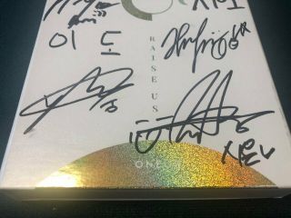 ONEUS Album Autograph ALL MEMBER Signed PROMO ALBUM KPOP 01 3