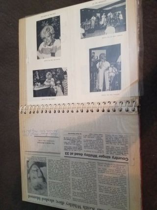 LORRIE MORGAN Nashville Celebrity Scrapbook photos,  letters,  more Very Unique 7