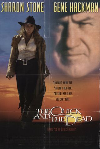 The Quick And The Dead 1995 27x41 Orig Movie Poster Fff - 61654 Leonardo Dicaprio
