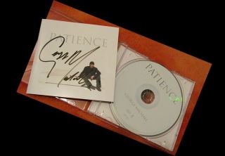 George Michael Full - Name Autographed Patience Cd Booklet With Loa Wham Signed