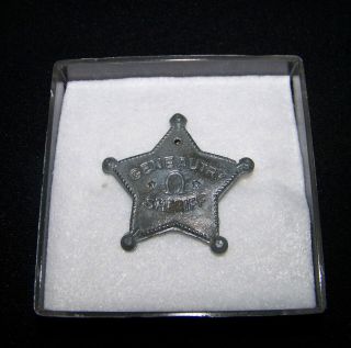 Circa 1960 Gene Autry Sheriff Badge Cowboy Hero